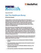 Healthcare Branding Media Post